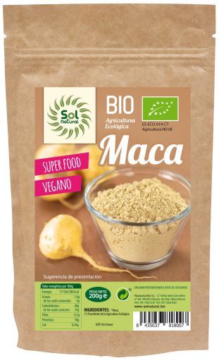 Maca Orgânica 200 gr