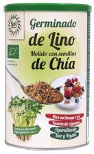 Rebentos de linho moídos com chia orgânica 500 gr