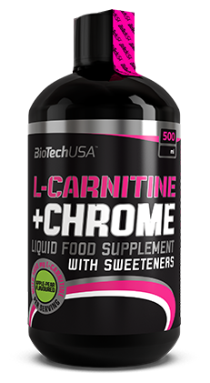 L-carnitina 35.000 mg + concentrado de cromo 500 ml