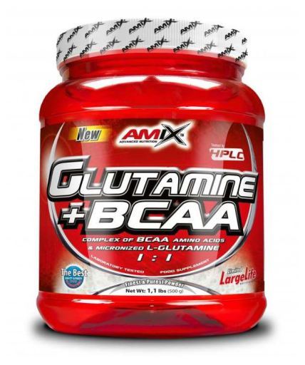 Glutamina + BCAA Bagas 500 gr