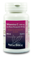 Vitamina C 1000 Mg.con Rosa Mosqueta 20 Mg. 60 Comp.