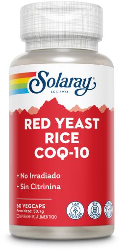 Arroz Levedo Vermelho Q10 60 Cápsulas Vegetais