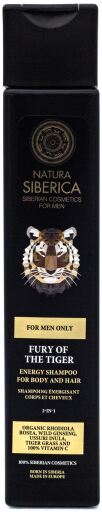 For Men Only Champô Energizante 2 em 1 La Furia del Tigre 250 ml