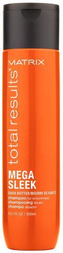 Total Results Shampoo suavizante Mega Sleek 300 ml