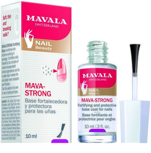 Mava Base Fortificante Fortificante para Unhas 10 ml