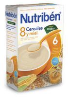 Nutriben 8 cereais de mel 600 gr