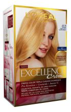 Conjunto de coloração permanente creme Excellence com amônia