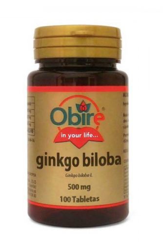 Comprimidos de Ginkgo Biloba 100