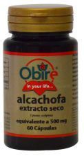 Extrato seco de alcachofra 60 cápsulas de 500 mg