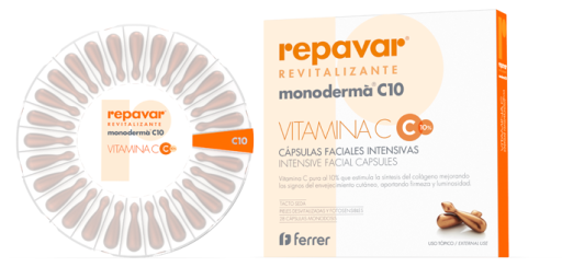 Cápsulas Faciais Intensivas Monodermà C10 28 Unidades