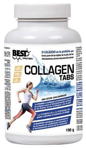 Colágeno Tabs 180 Tablets 1100 mg Vanilla