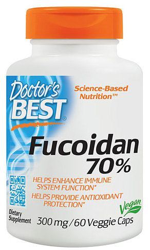 Fucoidan 70% 300Mg 60 Cápsulas Vegetais