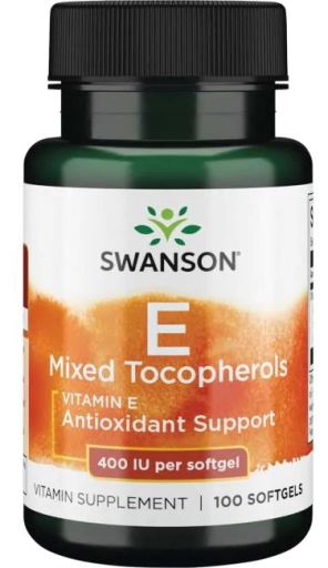 Vitamin E Mixed Tocopherols 268 mg 100 Cápsulas