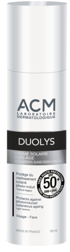 Duolys Creme Solar Antienvelhecimento FPS 50+ 50 ml