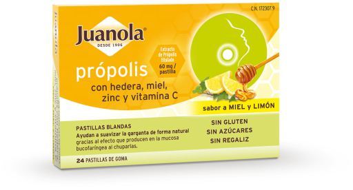 Própolis + Hera com Mel, Zinco e Vitamina C Sabor Mel-Limão