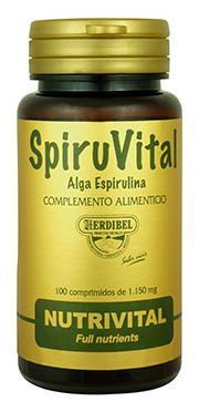 Spiruvital Espirulina 100 tabletes x 1000 mg