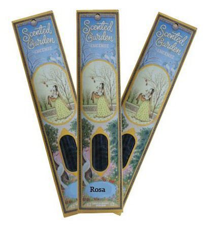 Rose Scented Incense Perfumado Jardim