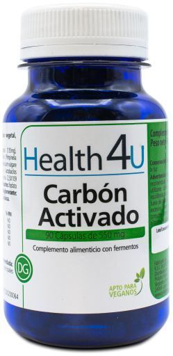 Carvão ativado 90 cápsulas de 550 mg