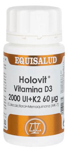 Holovit Vitamina D3 2.000 ui + K2 60 ag 50 cap