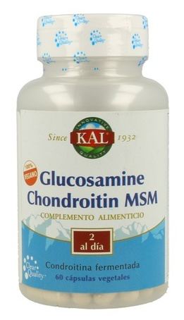 Vegan 100% Glucosamina Condroitina Msm 60 Comp