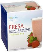 Batido Substituto de Morango 7 Envelopes 30 gr