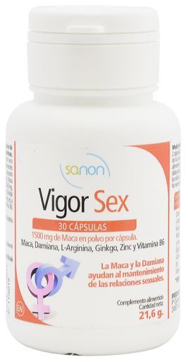 Vigor Sex 720 mg 30 cápsulas