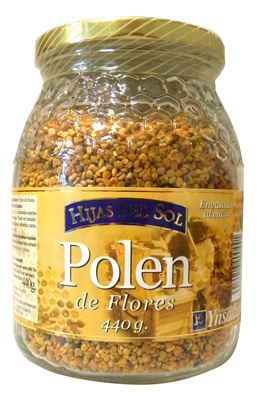 Frasco de grãos de pólen 440 gr