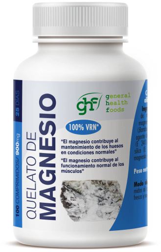 Quelato de Magnésio 800 mg 100 Comprimidos