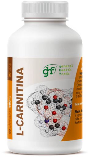 L - Carnitina 600 mg 90 cápsulas