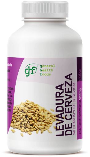 Levedura de cerveja 500 mg 250 comprimidos