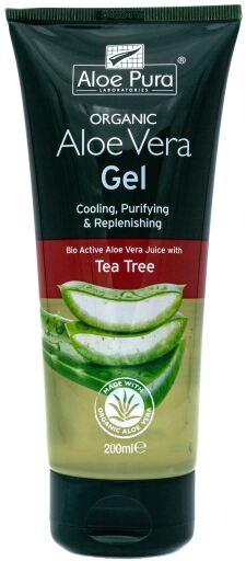 Gel de Aloe Vera com óleo de tea tree 200 ml