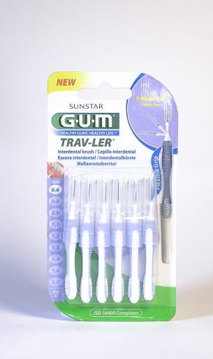 Escova Interdental 0.6mm Trav-ler 6 uds