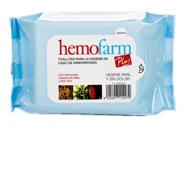 Hemofarm Além disso Wipes 20 Sob