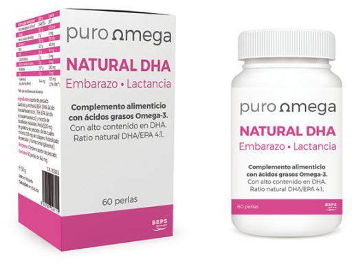 Lactação de gravidez natural de Dha 60 pérolas