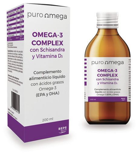 Complexo Omega-3 C / Schisandra e vitamina D3 200 ml