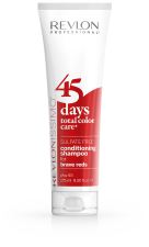 Revlonissimo 45 Days Brave Reds Shampoo Condicionador 275ml