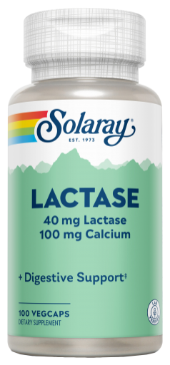 Lactase 40 mg 100 Cápsulas Vegetais