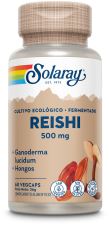 Reishi fermentado 500 mg 60 cápsulas vegetais