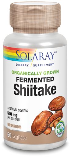 Shiitake 500 mg 60 cápsulas vegetais