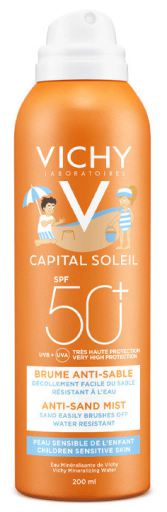 Capital Soleil Anti-Sand Mist para Crianças SPF 50+ 200 ml