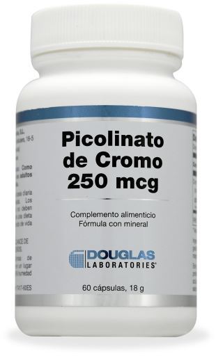 Picolinato de cromo 60 cápsulas