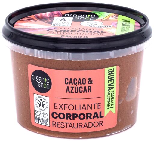 Esfoliante Corporal de Chocolate Belga 250 ml