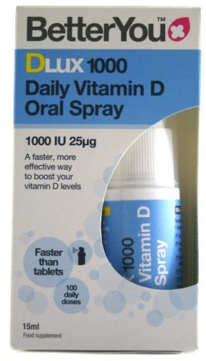 DLux 1000 spray oral diário de vitamina D 15 ml