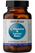 L-Theanine 200 mg e Melissa 30 cápsulas vegetarianas