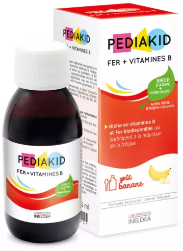 Pediakid Vit.b Ferro Xarope 125ml.