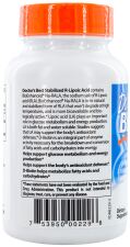 Ácido R-Lipóico com Na-RALA BioEnhanced 100 mg 180 cápsulas vegetais