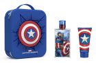 Embalagem de eau de toilette Capitan America 100 ml + 1 peça