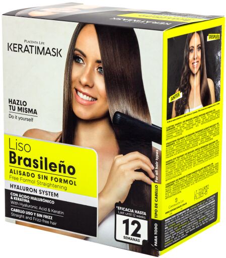 Pack Be Natural Liso Brasileiro