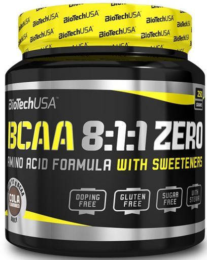 Bcaa 8: 1: 1: 1 Zero Azul Framboesa 250 gr