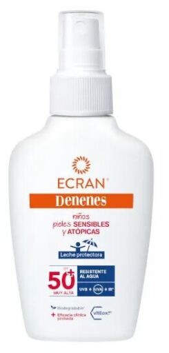 Leite Protetor Denenes Pele Sensível e Atópica SPF 50+ 100 ml